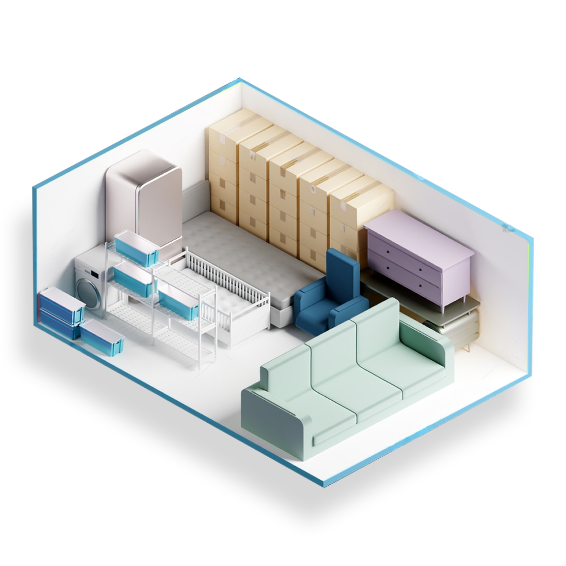 Opslagruimte 10 m²